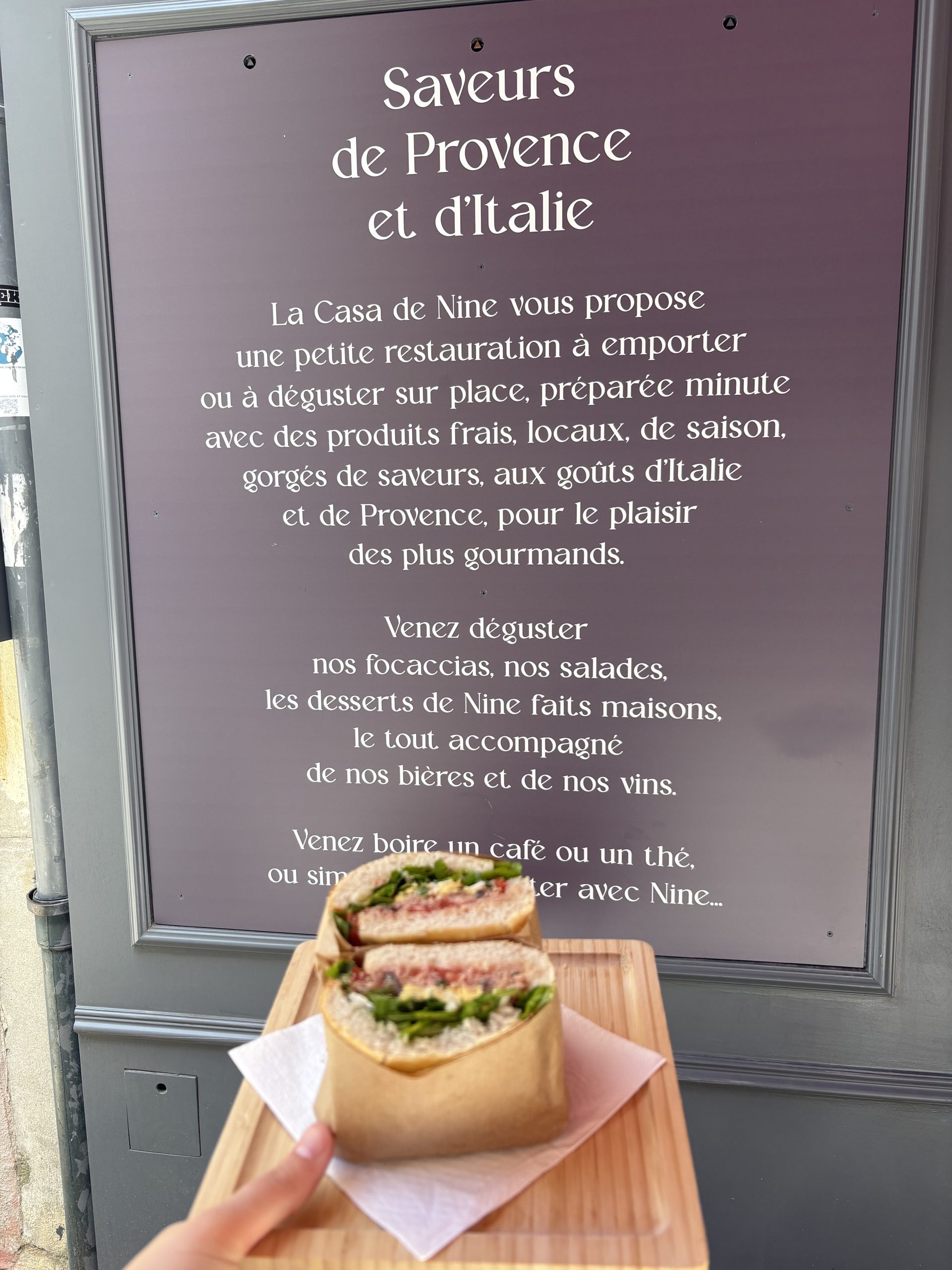 Devanture de La Casa de Nine